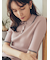 【WEB限定カラー】【セットアップ対応】ポロ衿リブニットプルオーバー