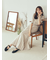 【WEB限定カラー】【セットアップ対応】ポロ衿リブニットプルオーバー