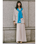 【WEB限定カラー】【セットアップ対応】ポロ衿リブニットプルオーバー
