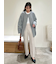 後ろゴムセンタープレステーパードパンツ