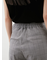 後ろゴムセンタープレステーパードパンツ
