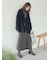 【セットアイテム】ハイネックノースリニットナロースカートSET