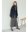 【セットアイテム】ハイネックノースリニットナロースカートSET