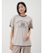 オーバーサイズプリントリンガーTシャツ