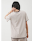 オーバーサイズプリントリンガーTシャツ