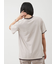 オーバーサイズプリントリンガーTシャツ