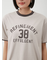 オーバーサイズプリントリンガーTシャツ