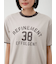オーバーサイズプリントリンガーTシャツ