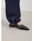【セットアップ対応】裾ドロストコットンスウェットパンツ