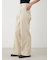 【セットアップ対応】コーデュロイワンタックストレートパンツ