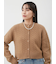 【セットアップ対応】カシミヤタッチケーブルニットカーディガン