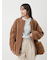 【WEB限定カラー】2wayファーポケットリバーコート