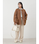 【WEB限定カラー】2wayファーポケットリバーコート