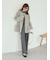 【WEB限定カラー】2wayファーポケットリバーコート