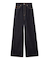 ハイウエストワイドデニムパンツ