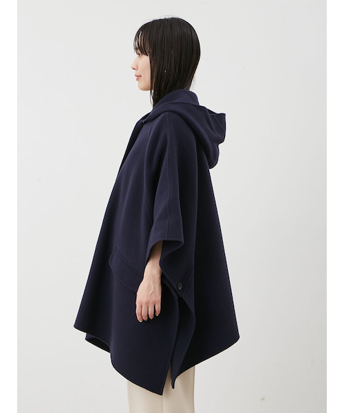 M-PREMIER COUTURE フード付きポンチョ M-PREMIER COUTURE フード付きポンチョ M-PREMIER COUTURE