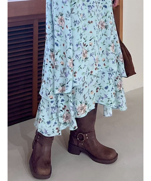 バイカーミドルブーツ｜ミラオーウェンの通販｜&mall（アンドモール