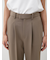【セットアップ対応】ワンタックストレートパンツ