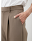 【セットアップ対応】ワンタックストレートパンツ