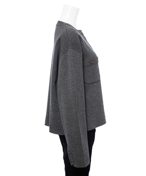 フェイス金釦カーデ｜ミラオーウェンの通販｜&mall（アンド