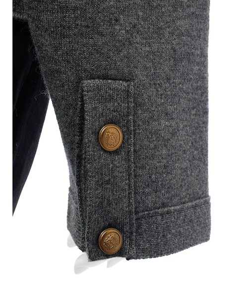 セール中！ミラオーウェン　Wフェイス金釦カーデプルオーバー　サイズ1 Mila Owen（ミラオーウェン）の「【WEB限定カラーあり】SET UPW