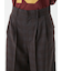 チェックパターン2タックワイドパンツ