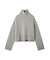 ウールカシミヤタートルネックニット