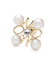 モチーフパールストーンピアス