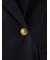 金釦ダブルブレストロングブレザー