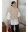 【セットアイテム】ケーブルベストシャツレイヤードSET