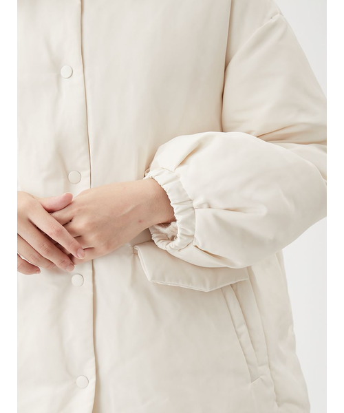 ステンカラーテントシルエットダウンジャケット｜ミラオーウェンの通販