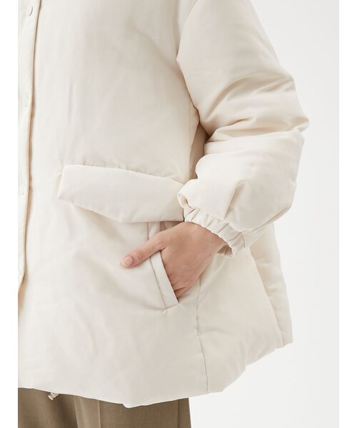 ステンカラーテントシルエットダウンジャケット｜ミラオーウェンの通販