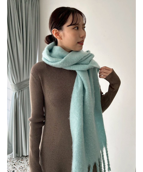 ツイストフリンジストール｜ミラオーウェンの通販｜&mall（アンド