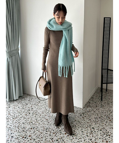 ツイストフリンジストール｜ミラオーウェンの通販｜&mall（アンド