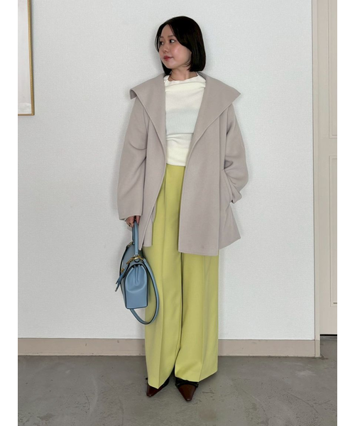 106y*美品 ミラオーウェン ビッグカラーケープ リバー コート 106y*美品 ミラオーウェン ビッグカラーケープ リバー コート