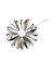 メタルフラワーブローチ