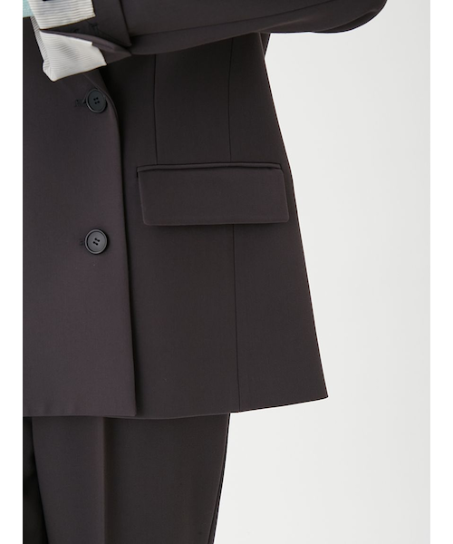 セットアップ対応】ターンバックダブルブレストジャケット｜ミラ