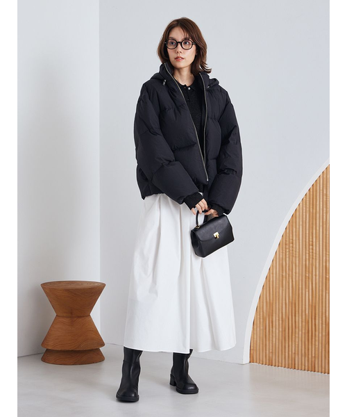 フレンチダウンテントシルエットジャケット｜ミラオーウェンの通販