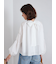 ギャザーバックリボンブラウス