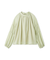 ギャザーバックリボンブラウス