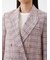 金釦ダブルブレストツイードブレザー