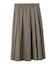 ダブルウエストランダムプリーツスカート