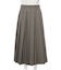 ダブルウエストランダムプリーツスカート