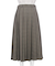 ダブルウエストランダムプリーツスカート
