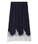 レースヘムスカート