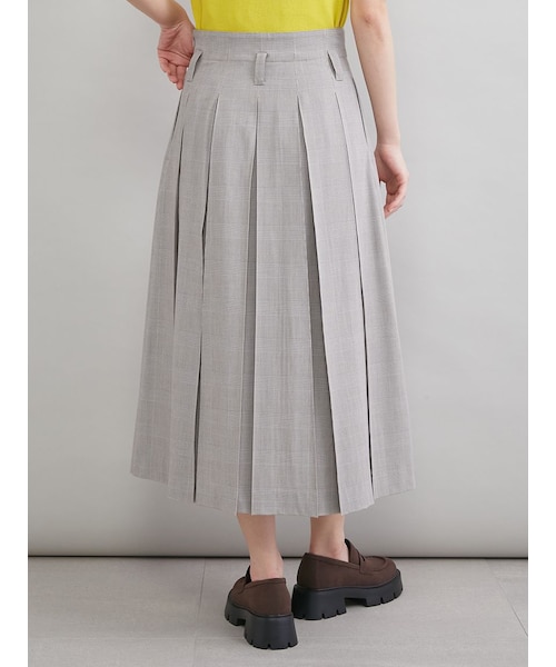 プリーツタックスカート｜ミラオーウェンの通販｜&mall（アンドモール