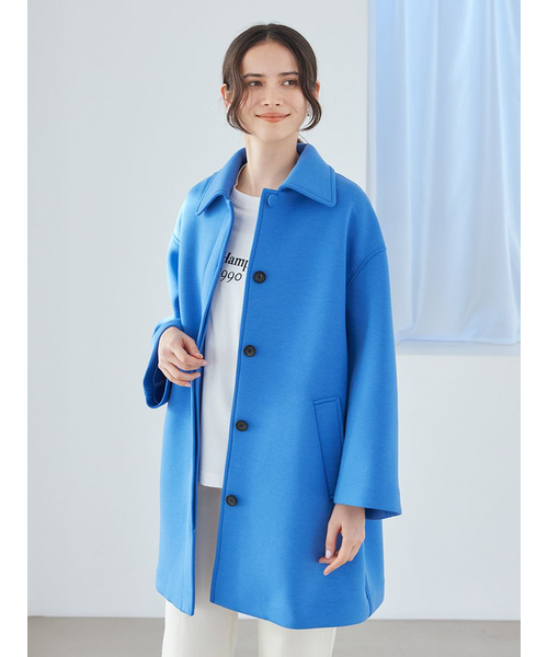 ステンカラーAラインポンチコート｜ミラオーウェンの通販｜&mall