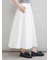 ウエストボリュームフレアスカート