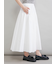ウエストボリュームフレアスカート