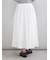 ウエストボリュームフレアスカート